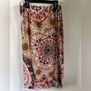 Stark X Tie Dyed Maxi Skirt Size Small